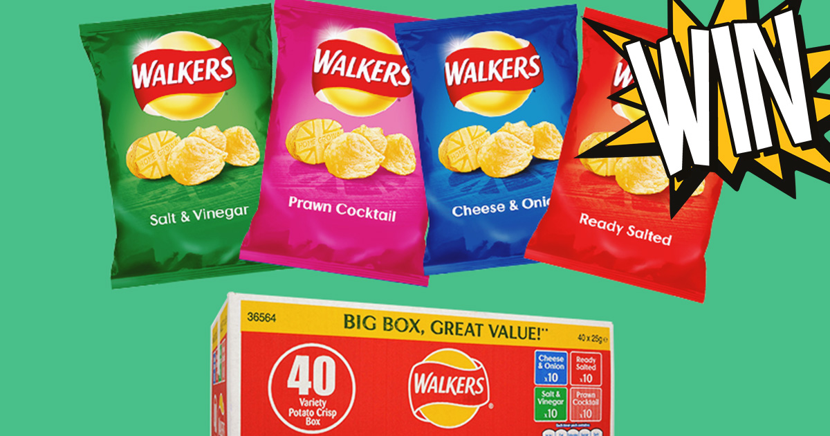 Walkers Variety Box Crisps Enter Free UK Online Competitions to Win Prizes Prize Reactor UK
