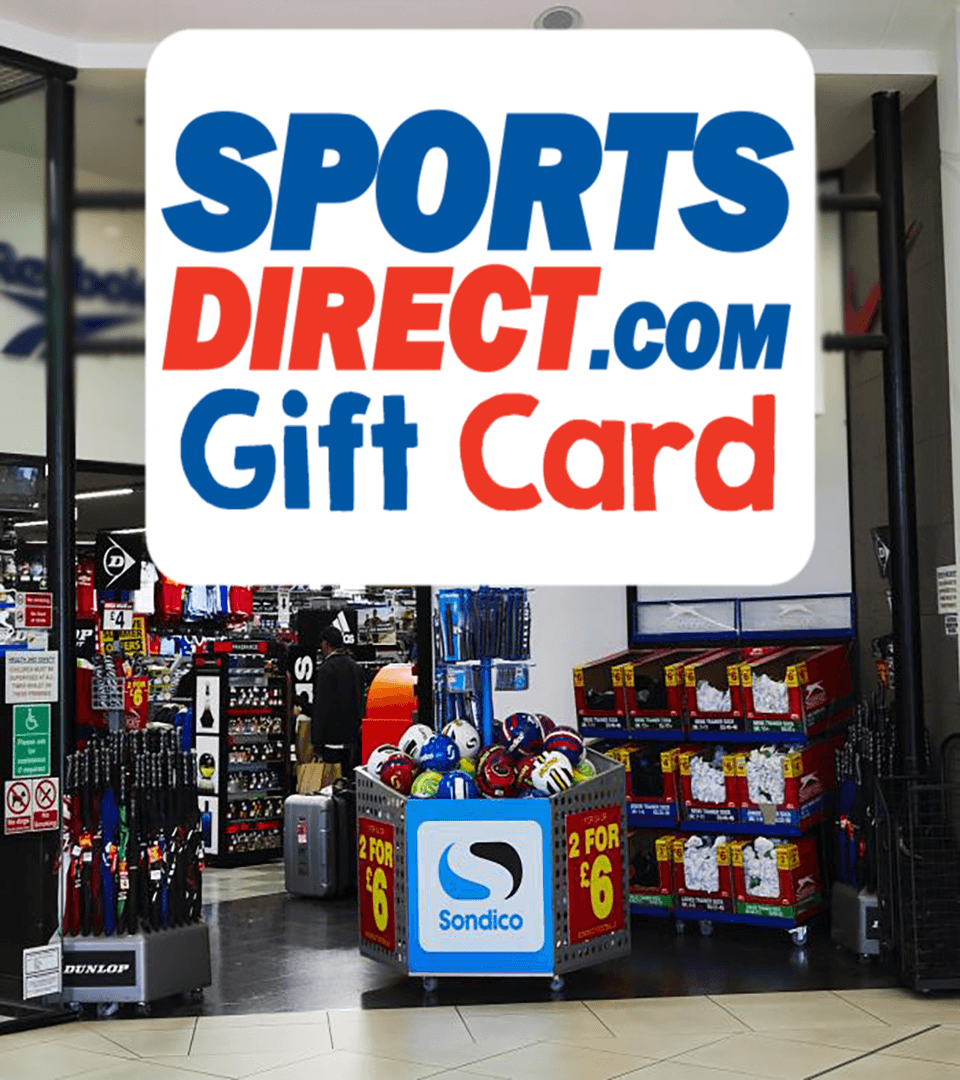 Sports Direct £100 Gift Card